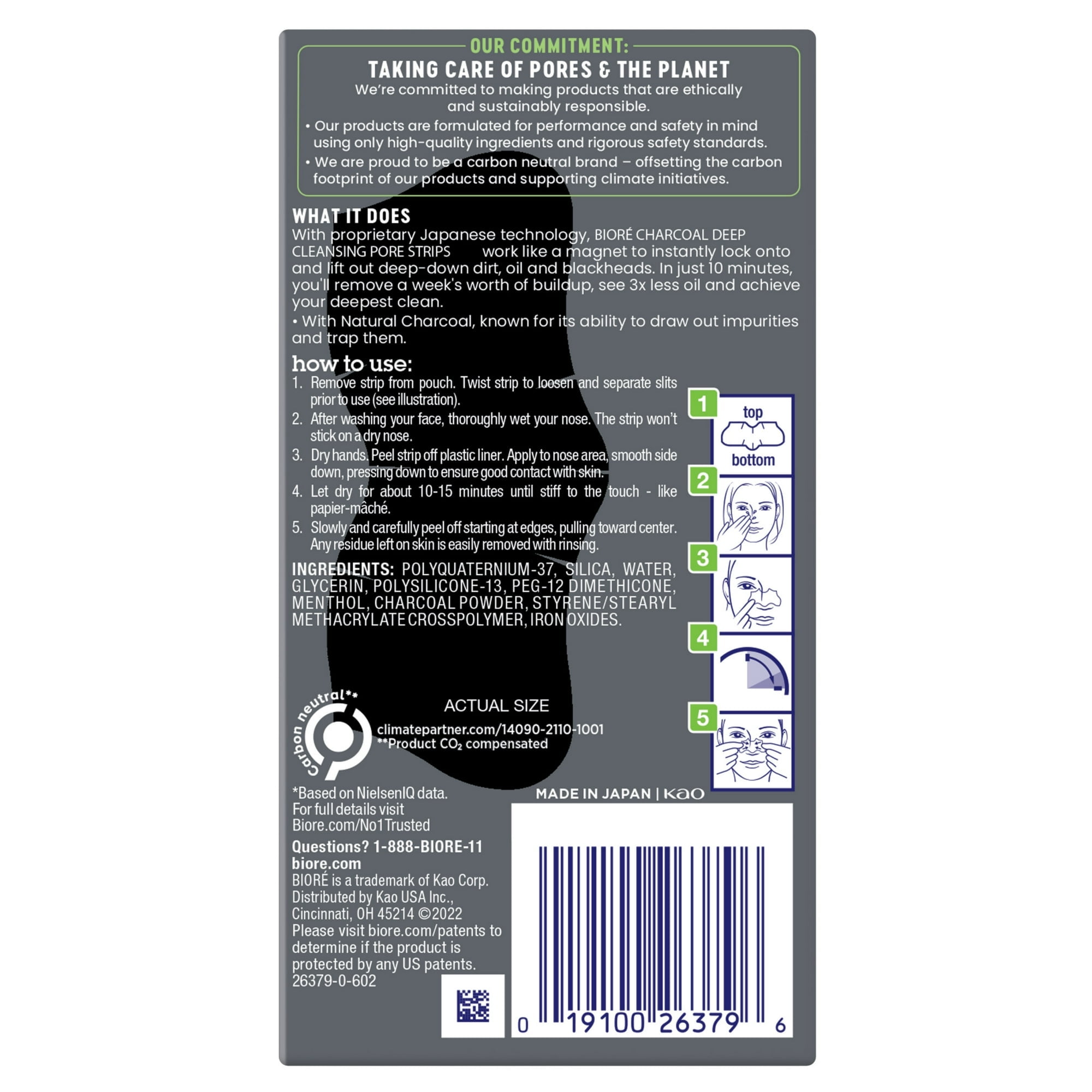 Blackhead Remover Strip, Cleansing Pore Nose Strips
