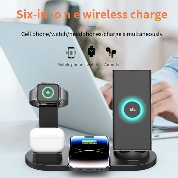 3 in 1 Charging Station Apple Android,Iphone&Apple&Android Charging Stand,Charging Station for Multiple Devices Apple&Android,Watch Chargers and Earphone Charging Bases