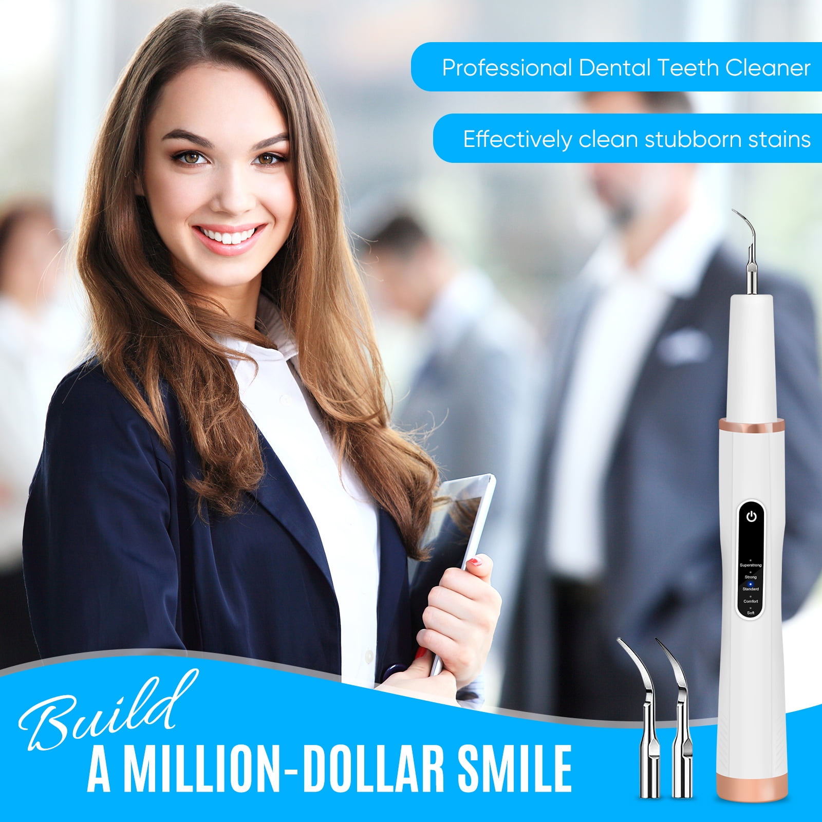 Plaque Remover for Teeth,  Teeth Cleaning Kit with 5 Modes