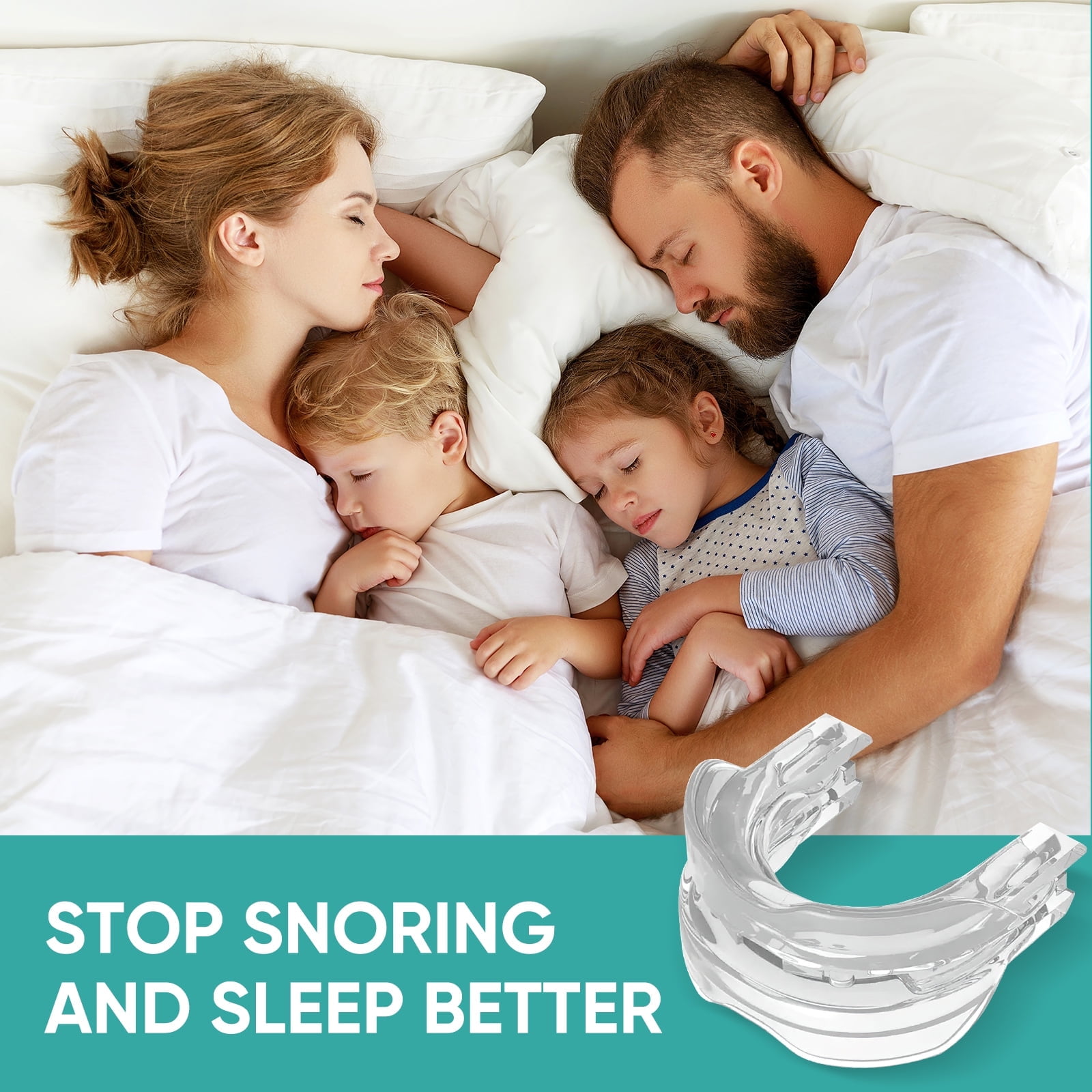 Anti Snoring Devices, Reusable & Effective Anti Snoring Mouth Guard for Men and Women